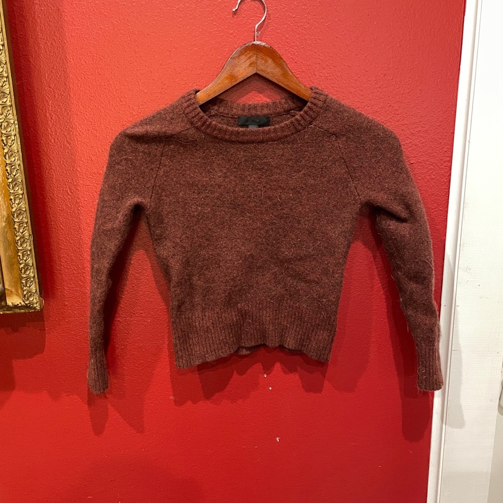 J.crew orange sweater